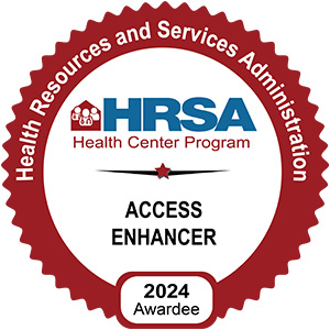 HRSA Access Enhancer Badge 2024